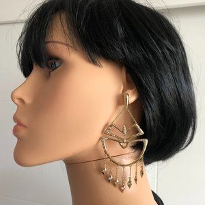 Gold Pierced earrings